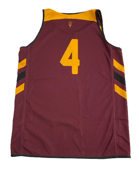 Desmond Cambridge Jr. Arizona State Basketball Player Exclusive Reversible Practice Jersey (Size L)