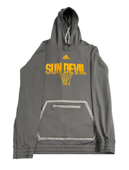 Desmond Cambridge Jr. Arizona State Basketball Team Issued Travel Sweatshirt (Size LT)