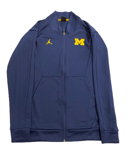 Ibi Watson Michigan Basketball Team Issued Travel Jacket (Size L)