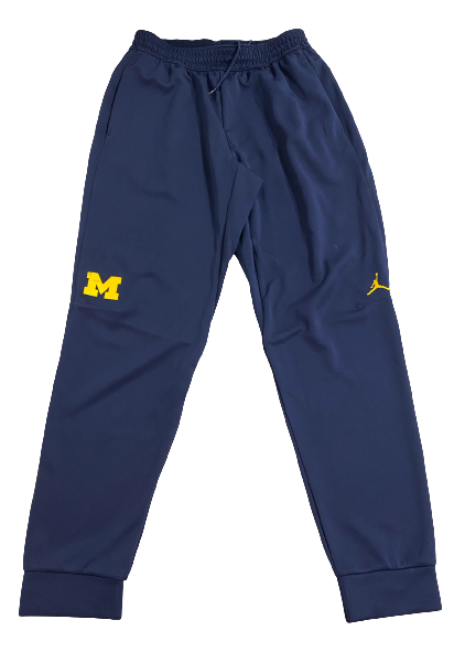 Ibi Watson Michigan Basketball Team Issued Sweatpants (Size LT)