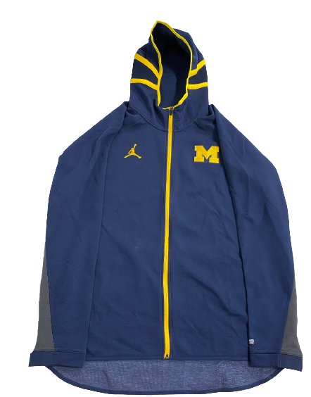 Joey Baker Michigan Basketball Team Issued Travel Jacket (Size XL)