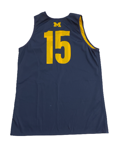 Joey Baker Michigan Basketball Player Exclusive Reversible Practice Jersey (Size L)