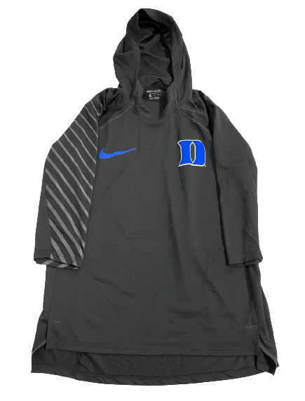 Joey Baker Duke Basketball Player 3/4 Sleeve "PK80" Pre-Game Warm-Up Performance Hoodie (Size XL)