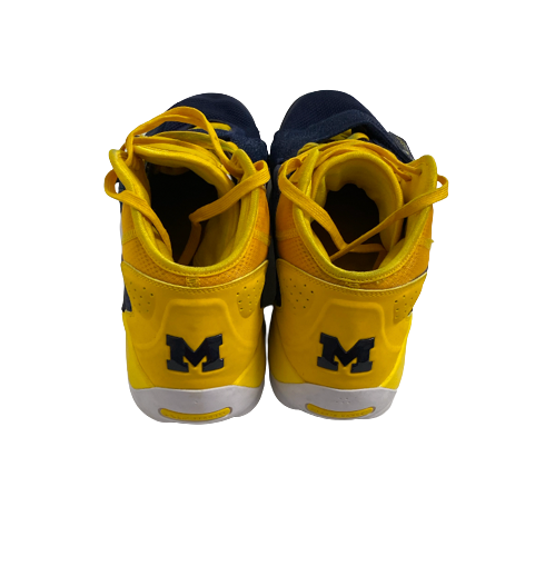 Joey Baker Michigan Basketball Player Exclusive "ZION" Shoes (Size 14)