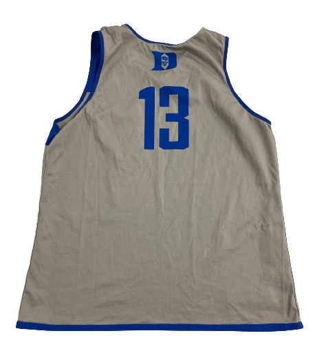 Joey Baker Duke Basketball Player Exclusive Reversible Practice Jersey (Size L)