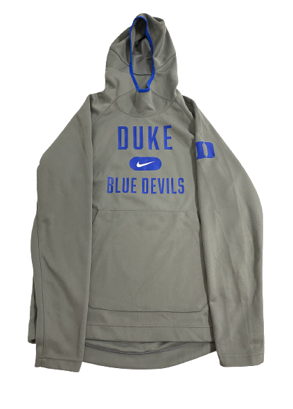 Joey Baker Duke Basketball Team Issued Travel Sweatshirt (Size L)