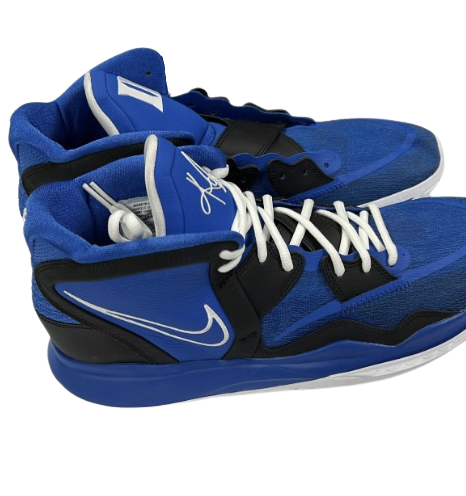 Joey Baker Duke Basketball Player Exclusive "KYRIE" Shoes (Size 14)