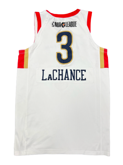 Riley LaChance Birmingham Squadron NBA G League GAME WORN Jersey (Size 48)