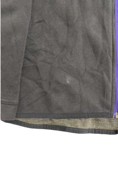 Kaosi Ezeagu Kansas State Team-Issued Travel Zip-Up Jacket (Size XXLT)