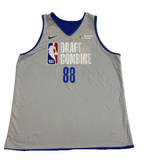 Kofi Cockburn NBA Combine Player-Exclusive Reversible Practice Jersey (Size XXLT)