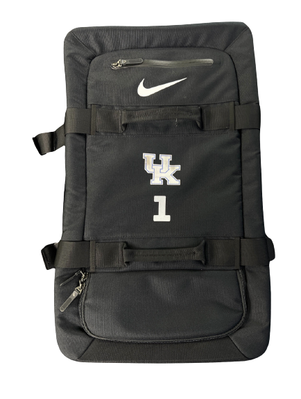 CJ Fredrick Kentucky Basketball Player-Exclusive Travel Suitcase with 