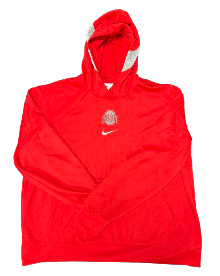 Chip Trayanum Ohio State Football Player Exclusive "LeBron" Pre-Game Warm-Up Sweatshirt WITH 
