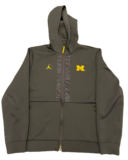 A.J. Henning Michigan Football Player Exclusive Premium Jacket (Size L)