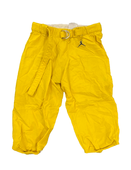 A.J. Henning Michigan Football Exclusive Practice Worn Pants (Size 30)
