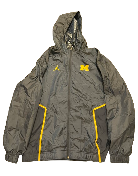 A.J. Henning Michigan Football Player Exclusive Premium Jacket (Size L)