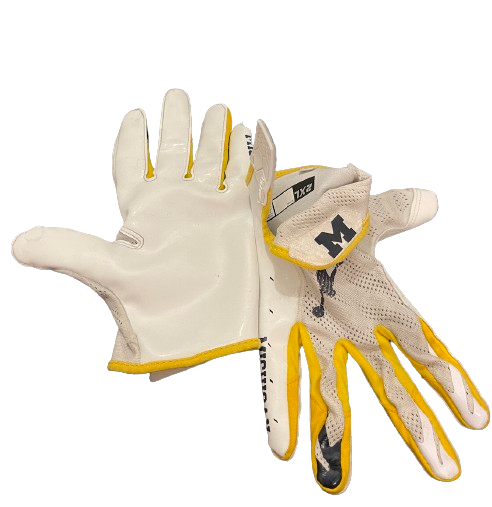 Michigan Football Player Exclusive Gloves (Size 2XL)