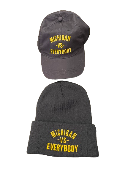 Michigan Football Set of (2) Hats