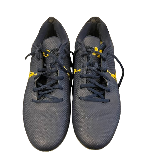 Michigan Football Player Exclusive Jordan Cleats (Size 11)