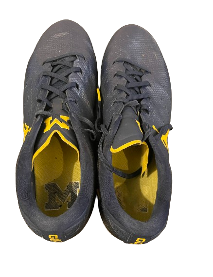 Michigan Football Player Exclusive Jordan Cleats (Size 12)