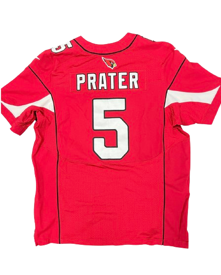 Matt Prater Arizona Cardinals Official Game Issued Jersey (Size 48) - PSA Authenticated