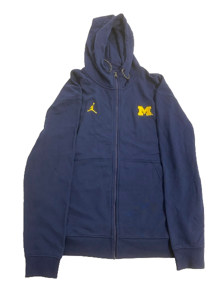 Cade McNamara Michigan Football Player Exclusive Travel Jacket (Size XL)