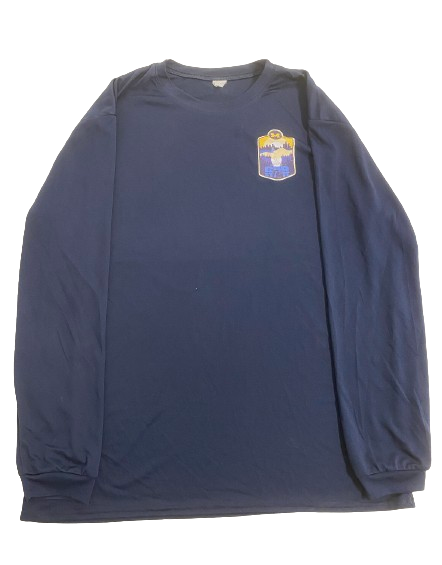 Cade McNamara Michigan Football Player Exclusive "OUR STATE" Michigan Team Trip Long Sleeve Shirt (Size XL)