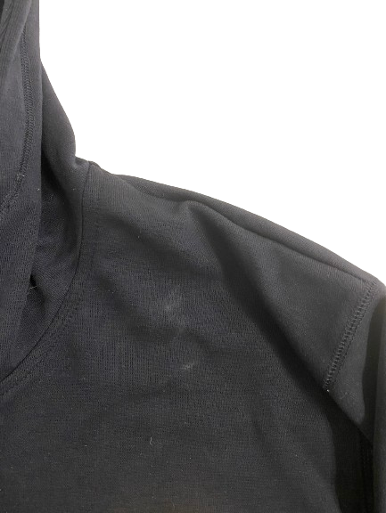 Cade McNamara Michigan Football Player Exclusive Black Travel Jacket with Raised "M" (Size XL)