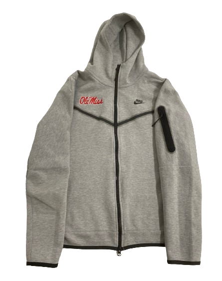 Marc Britt Ole Miss Football Player Exclusive Nike Tech Travel Jacket (Size M)