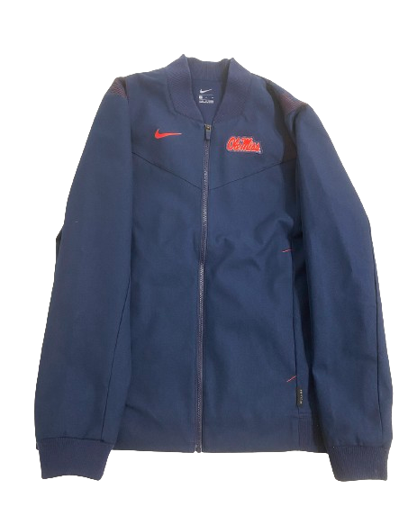 Marc Britt Ole Miss Football Player Exclusive Travel Jacket (Size M)