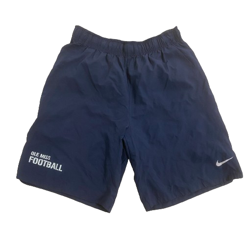Marc Britt Ole Miss Football Player Exclusive Workout Shorts (Size M)