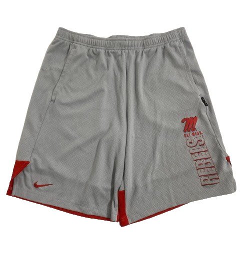 Marc Britt Ole Miss Football Team Issued Workout Shorts (Size M)