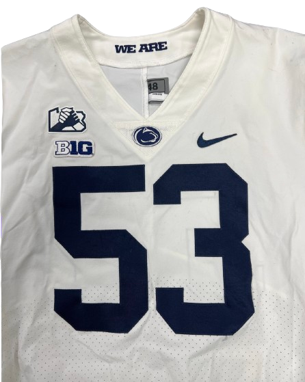 Fred Hansard Penn State Football Game Worn Jersey Size 48 The Players Trunk