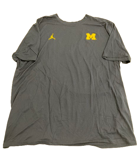Alan Bowman Michigan Football Player Exclusive Practice Shirt with Name & Number (Size 2XL)