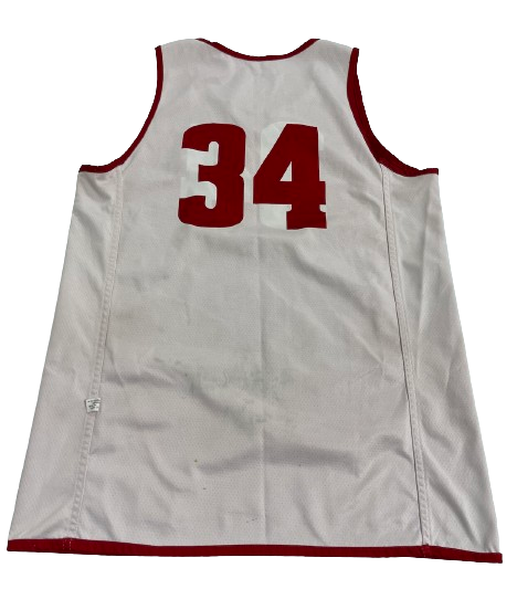 Brad Davison Wisconsin Basketball Player Exclusive 2019 Reversible Practice Worn Jersey (Size L)