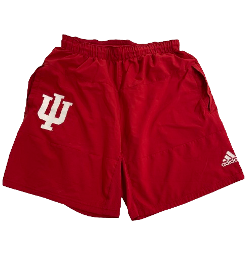 Xavier Johnson Indiana Basketball Team Issued Workout Shorts (Size L)