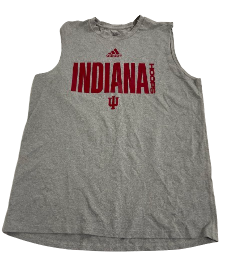 Xavier Johnson Indiana Basketball Player Exclusive Workout Tank (Size LT)