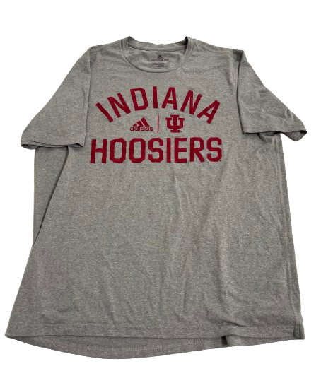 Xavier Johnson Indiana Basketball Team Issued Workout Shirt (Size LT)
