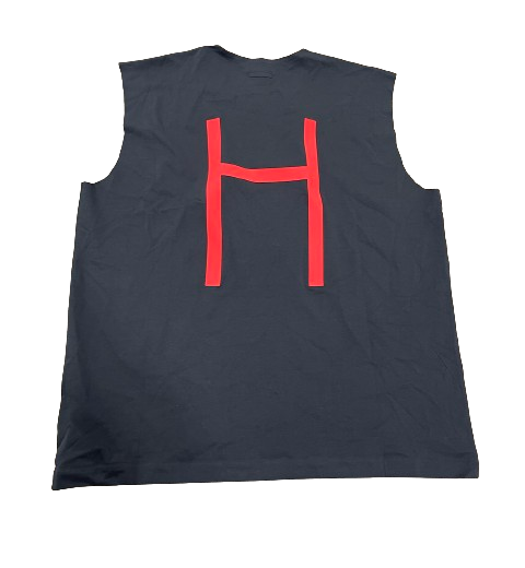 Xavier Johnson Indiana Basketball Player Exclusive Fear of God Collab Oversized Tank (Size L)