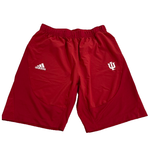 Xavier Johnson Indiana Basketball Team Issued Workout Shorts (Size LT)