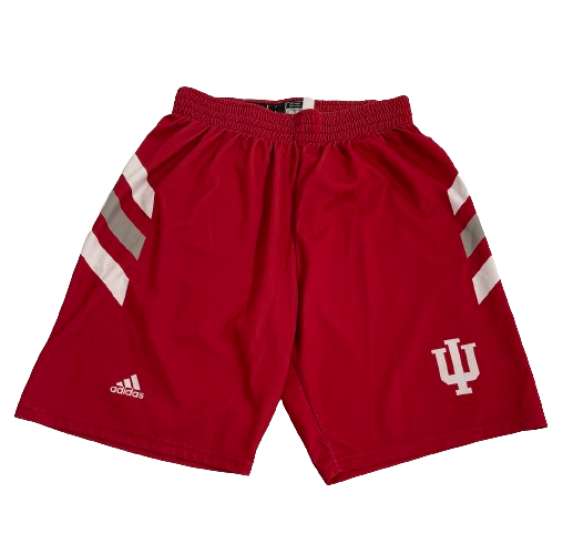 Xavier Johnson Indiana Basketball Player Exclusive Practice Shorts (Size L)