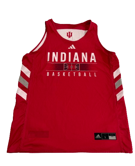 Xavier Johnson Indiana Basketball Player Exclusive Reversible Practice Jersey (Size L)