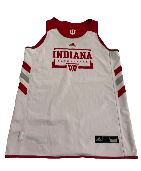 Xavier Johnson Indiana Basketball Player Exclusive Reversible Practice Jersey (Size L)