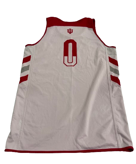 Xavier Johnson Indiana Basketball Player Exclusive Reversible Practice Jersey (Size L)