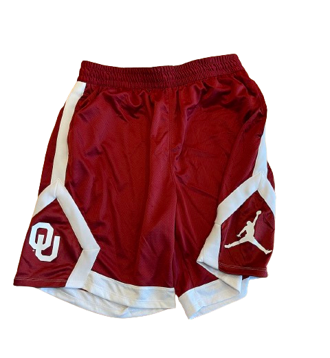 Oklahoma Football Team Issued Workout Shorts (Size XL)