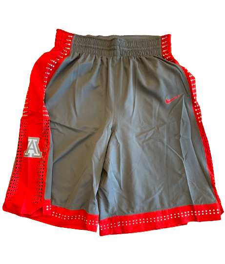 Arizona Basketball Team Issued Replica Game Shorts (Size L)