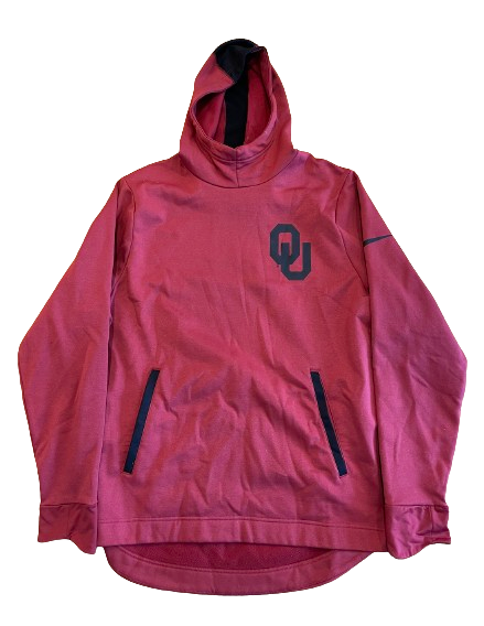 Oklahoma Football Team Issued Travel Sweatshirt (Size XL)