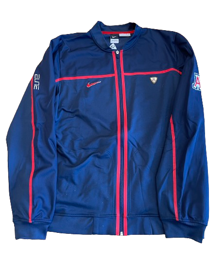 Arizona Basketball Player Exclusive Pre-Game Warm-Up Jacket (Size 2XL)