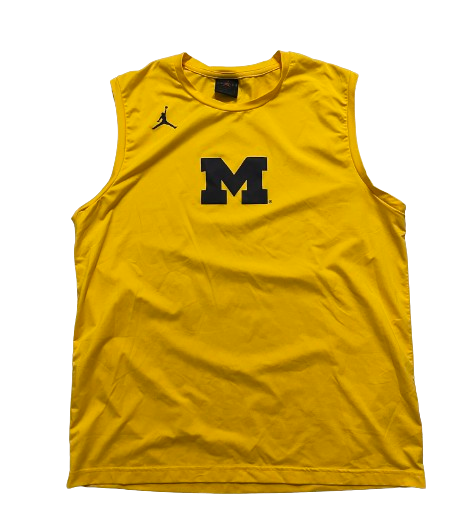 Michigan Basketball Team Exclusive Workout Tank (Size L)