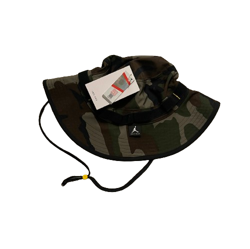 Michigan Football Team Issued Camo Bucket Hat (Size L/XL) - New with Tags