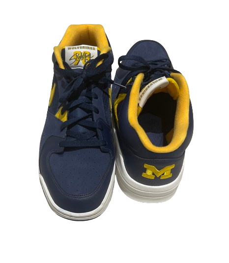 Michigan Basketball Player Exclusive Jordan Shoes (Size 15)